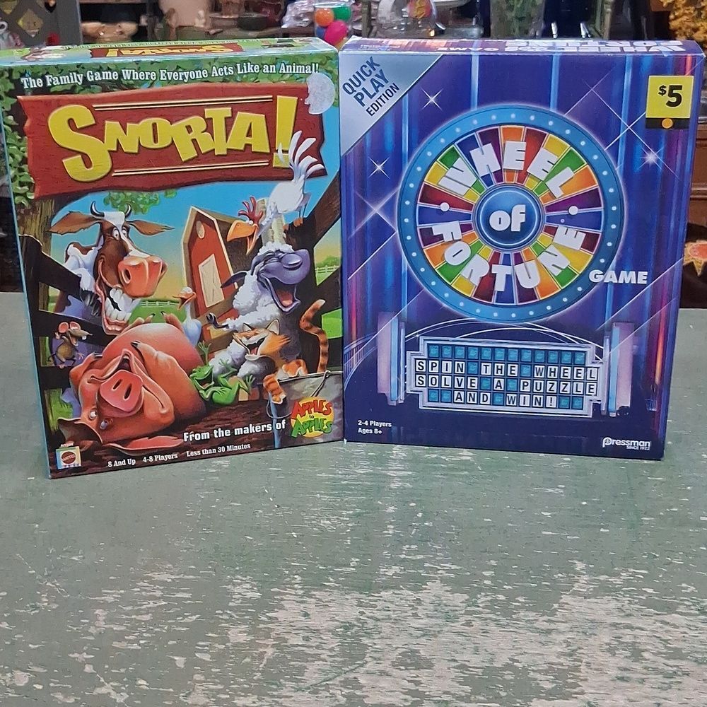 Wheel‎ Of Fortune Game and Snortal game